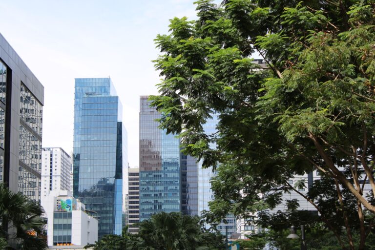Business district skyline in Taguig, Metro Manila for Q4 job search tips in the Philippines